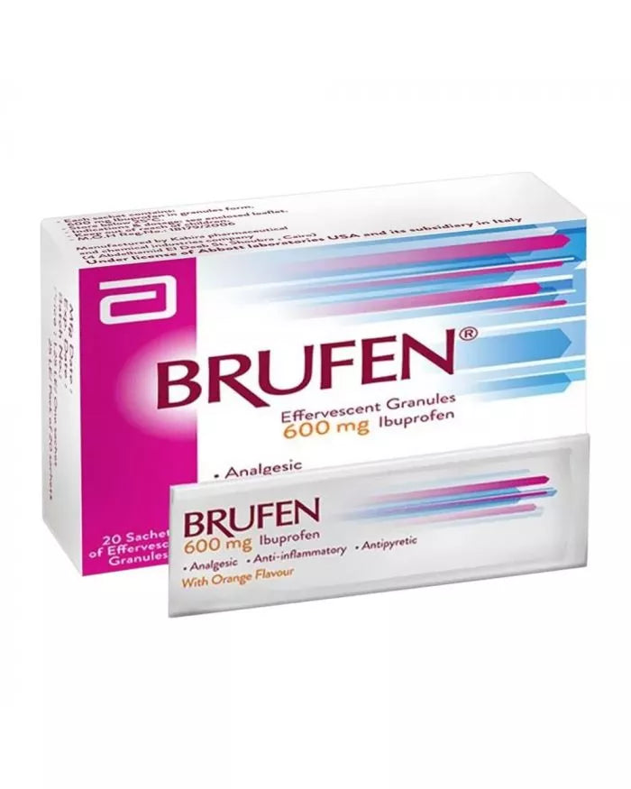 Buy Brufen 600mg Granules Sachet 20's Lubeni Pharmacy
