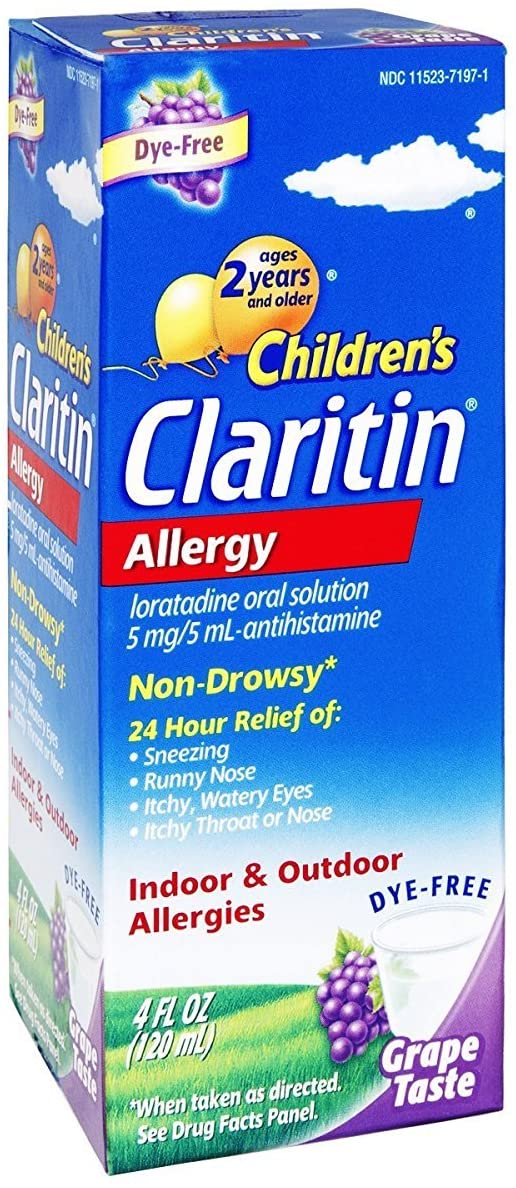 Buy Claritine Child Grape Syrup 120ml Lubeni Pharmacy