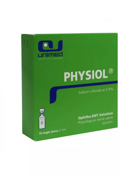 Physiol 0.9% Saline Solution 5 mL 10's