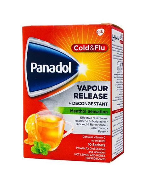 Panadol Cold & Flu Vapour Release 10's