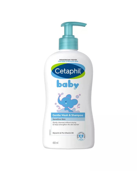 Cetaphil Baby Gentle Wash and Shampoo Pump 400ml
