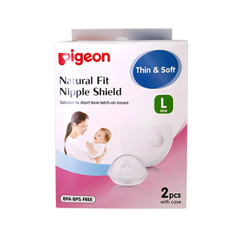 Pigeon Natural-Fit Silicon Nipple Shield 2pcs