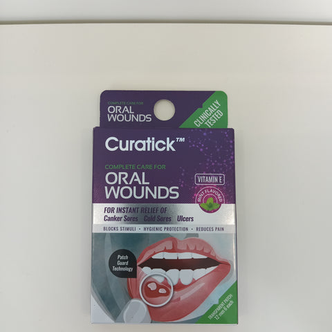 CURATICK ORAL WOND PATCHES