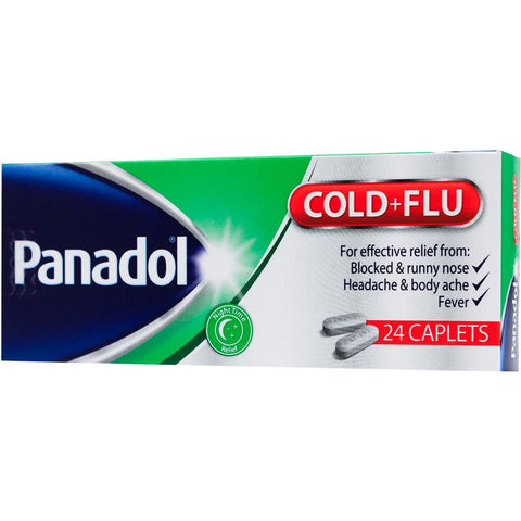 Panadol Cold & Flu Green 24's