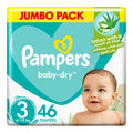 Pampers Active Baby Value Pack Diapers Size 3 46's