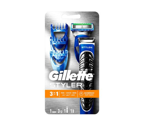 Gillette Styler Razor 3 In 1 (Trim Shave Edge)