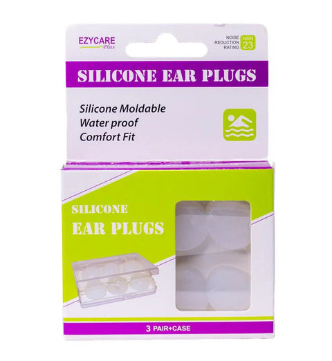 Ezycare Silicone Ear Plugs 10103