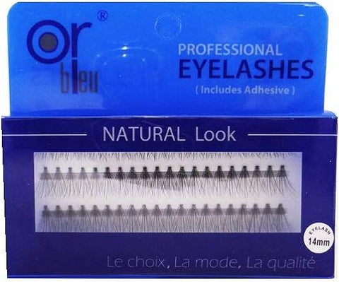 Or Bleu Natural Eyelashes Individual Lashes (14 mm)