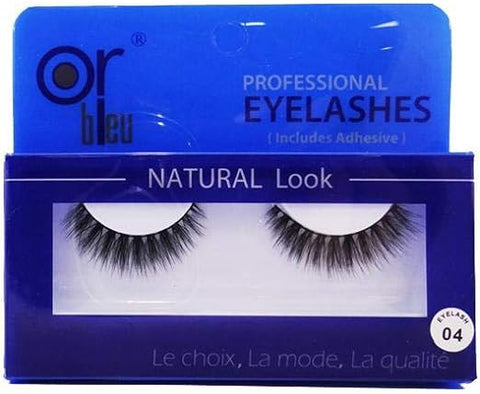 Or Bleu Natural Eyelashes Complete Set (04)
