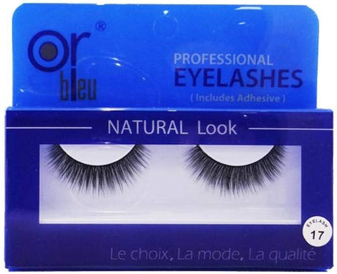 Or Bleu Natural Eyelashes Complete Set (17)