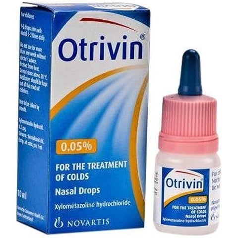 Otrivin 0.05% Nasal drops Child 10ml