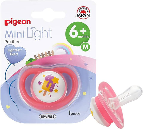 Pigeon Minilight Pacifier M Size Girl