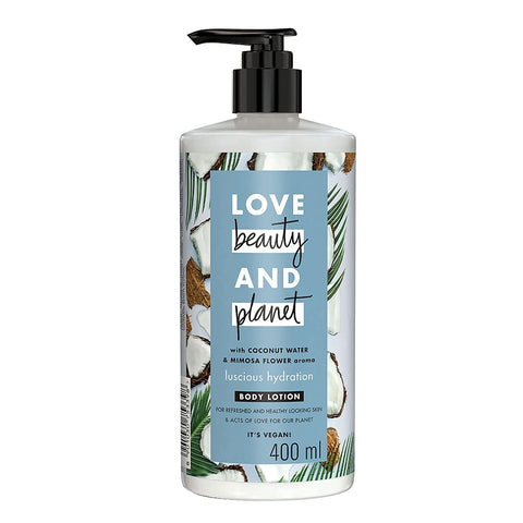 Love Beauty & Planet Natural Coconut Water & Mimosa Flower Hydrating Body Lotion 400 ml