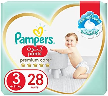 Pampers Premium Care Pants Size 3 28's