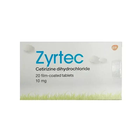 Zyrtec 5 MG 20 Tablets