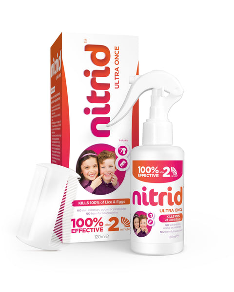 Nitrid Ultra-Once Anti Lice Spray 120ml