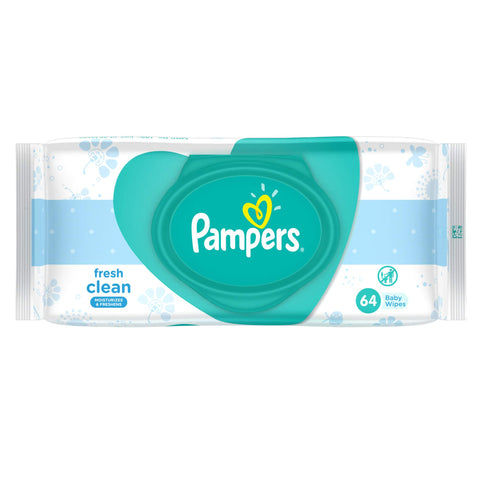 Pampers Baby Wipes Baby Fresh 64's