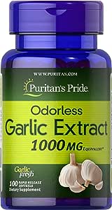 Puritan's Pride Odorless Garlic Softgel 100's