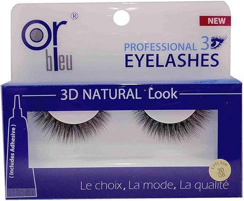 Or Bleu 3D Natural Eyelashes Complete Series (08)
