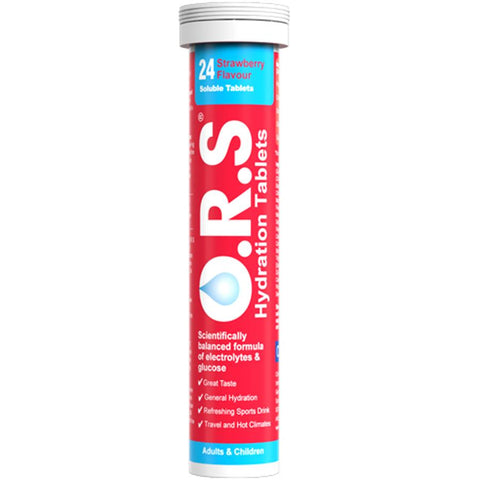 ORS Soluble Tabs Strawberry 24'S