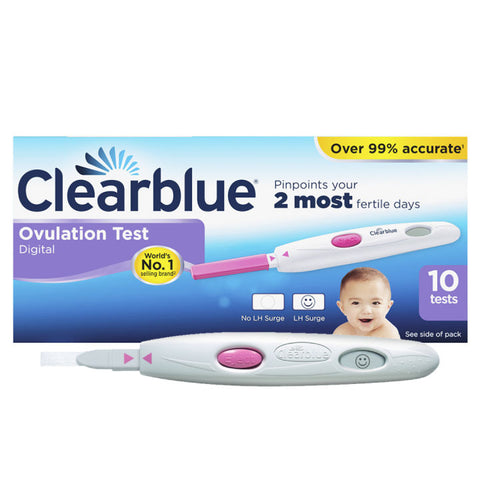 Clear Blue Ovulation Test 10s