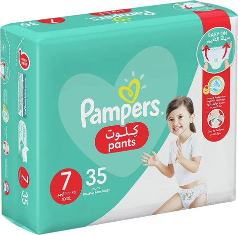 Pampers Pants Size 7 35's