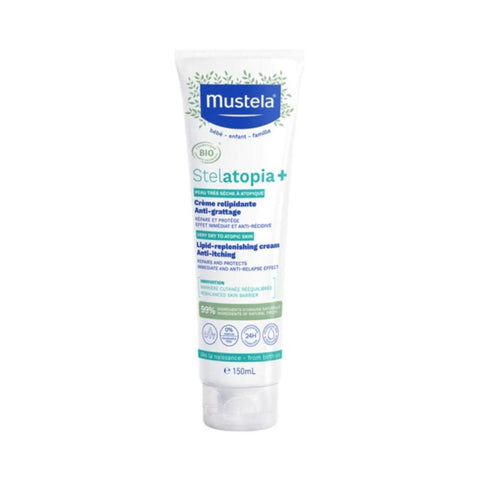 Mustela Stelatopia + Lipid Replenishing Baby Cream For Extremely Dry Skin 150ml