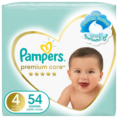 Pampers Premium Care Size 4 54's