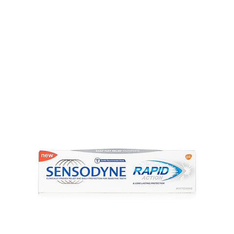 Sensodyne Toothpaste Rapid Action Whitening 75ml