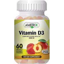 Amerix Vitamin-D3 Adult Gummy 60's