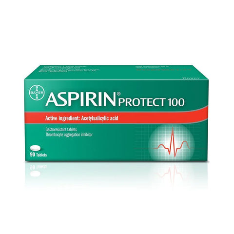 Aspirin Protect 100mg Tablets 90's