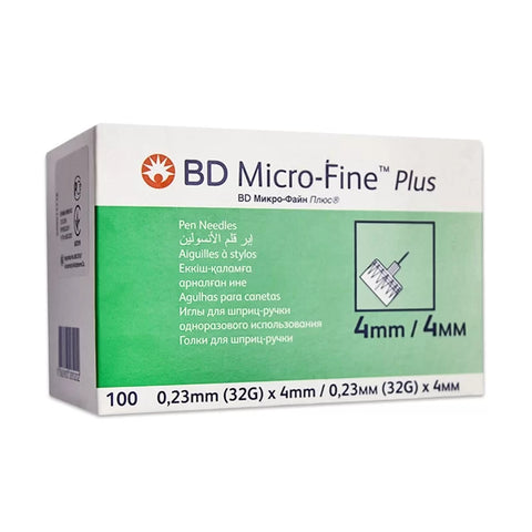 BD Micro-Fine Plus Pen Needles 32g x 4mm