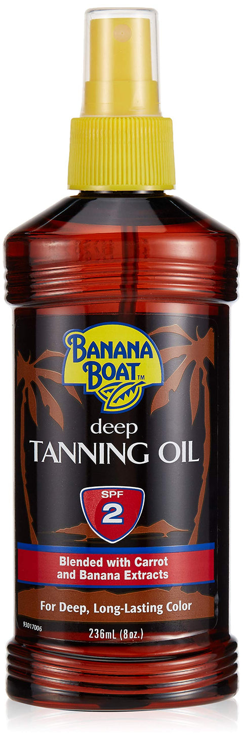 Banana Boat Tanning Oil Dark SPF2 236ml