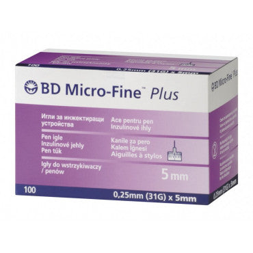 BD Micro-Fine Plus Pen Needles 31g x 5mm