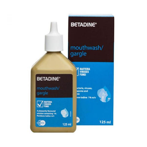 Betadine Mouth Wash 125ml