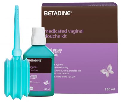 Betadine Vaginal Douche Kit 250ml