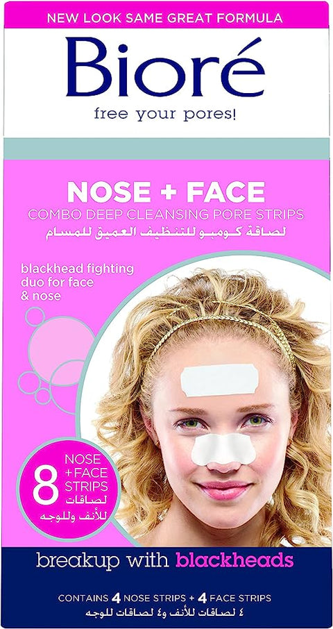 Biore Face/Nose Strips - Combo Pack