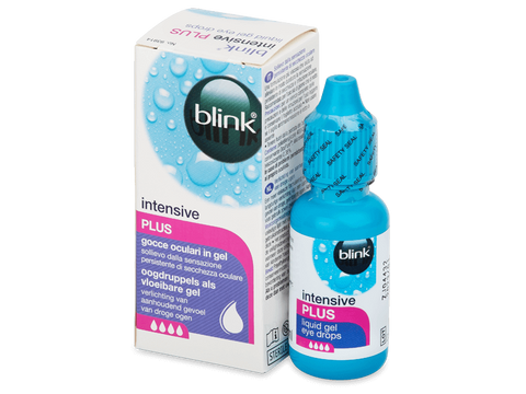 Blink Intensive Plus Liquid Gel Eye Drops 10ml