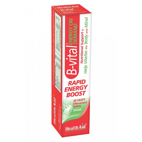 Health Aid B-Vital Effervescent Tablets 20's