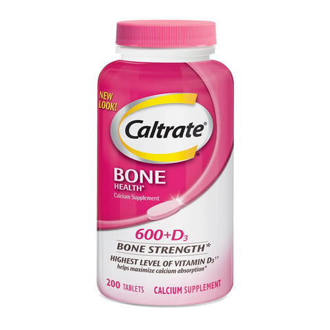 Caltrate 600 With Vitamin D Tablet 200's (Pink)