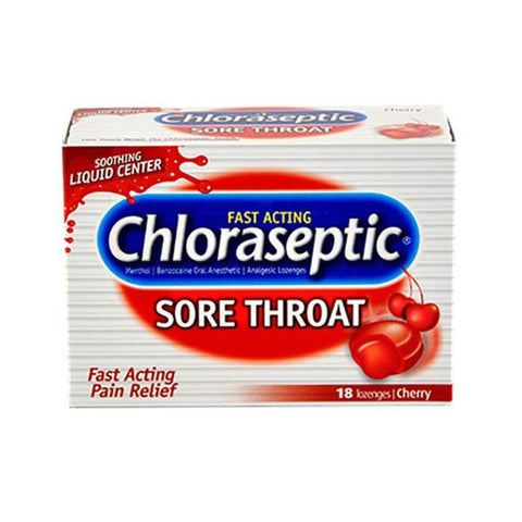 Chloraseptic Cherry 18's
