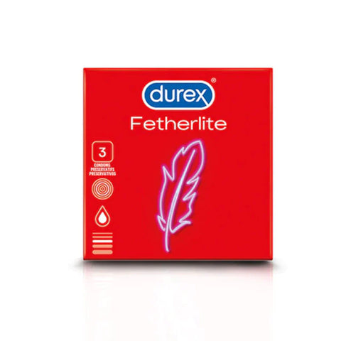 Durex Fetherlite Condom Thin Feel 3's