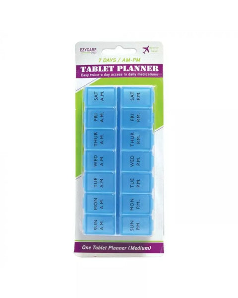 Ezycare 7-Days AM/PM Tablet Planner