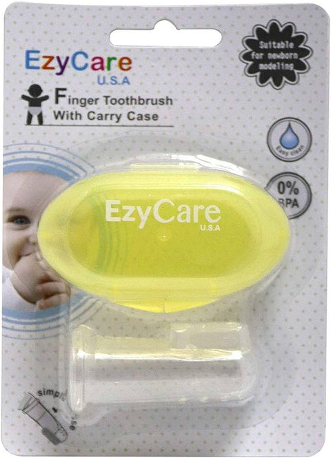 Ezycare Finger Brush With Carry Case