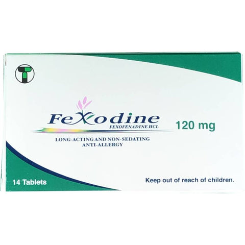 Fexodine 120mg 14's