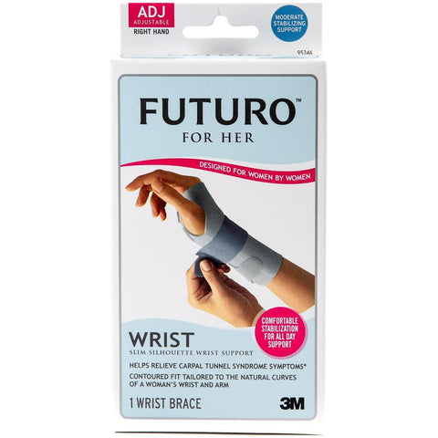 Futuro Slim Silhouette Wrist Support, Right Hand