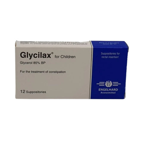 Glycilax Child Suppositories 12's
