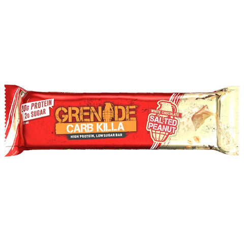 Grenade Carb Killa Box X 12 Bars Salted Peanuts