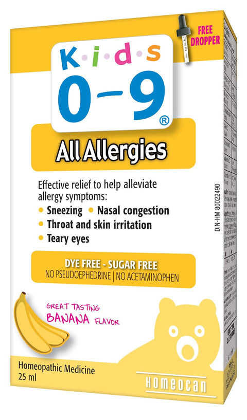 Kids 0-9 Allergies Oral Solution 25ml