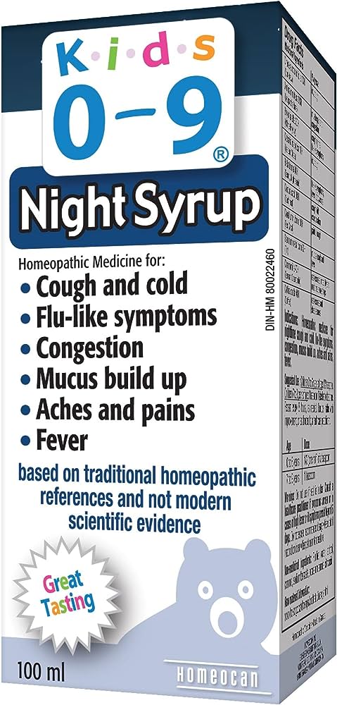 Kids 0-9 Cough & Cold Night Syrup 100ml